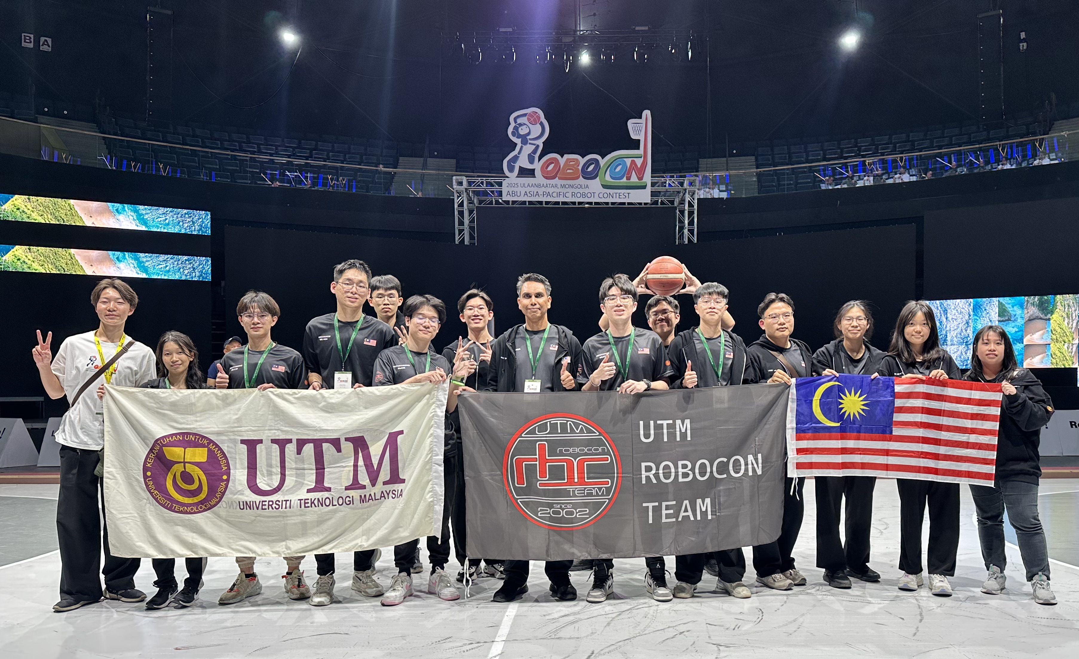 UTM Robocon team photo